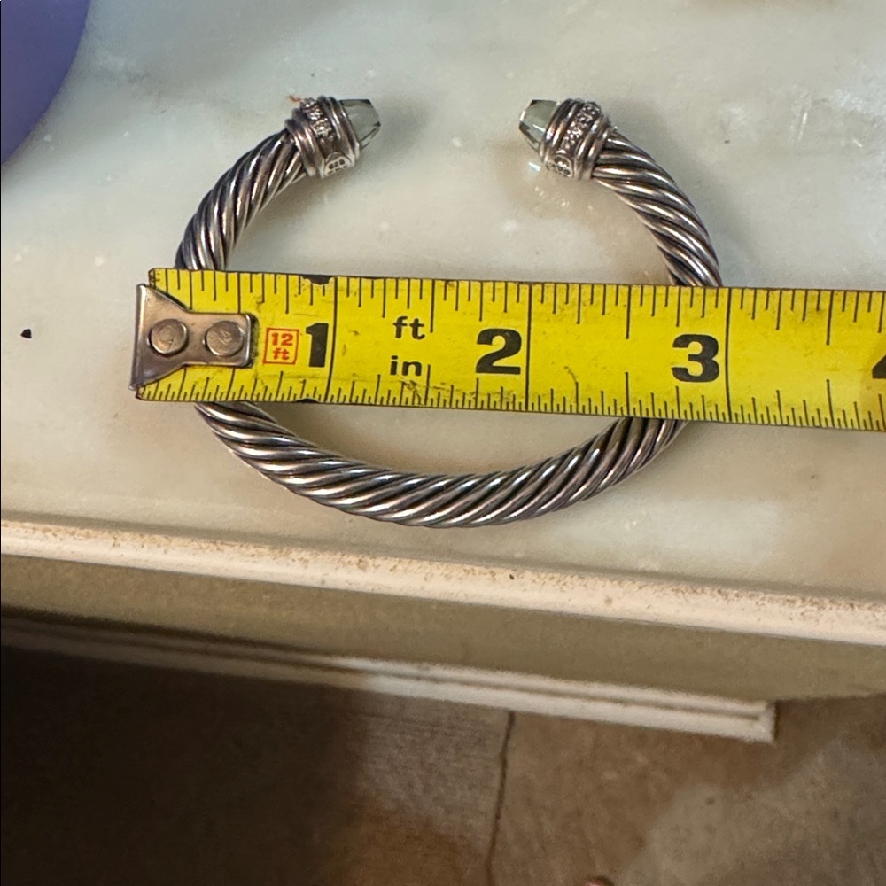 David Yurman, authentic cable cuff. - Picture 7 of 9